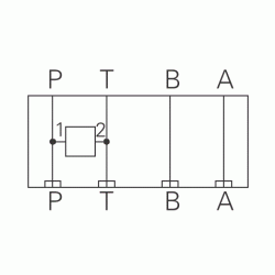 Korpus aluminiowy Danfoss A321P (02-185342) – housing hydrauliczny