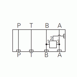 Korpus aluminiowy Danfoss A322P (02-185344) – housing hydrauliczny