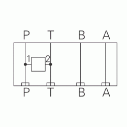 Korpus aluminiowy Danfoss A324P (02-185350) – housing hydrauliczny