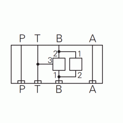 Korpus aluminiowy Danfoss A313P – moduł hydrauliczny (02-185366)