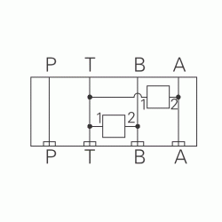 Korpus aluminiowy Danfoss A317T – moduł hydrauliczny (02-185375)