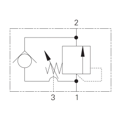 1PSC30-F-20S – zawór sekwencyjny Danfoss, zakres 60–210 bar, nr kat. 407AA00024A