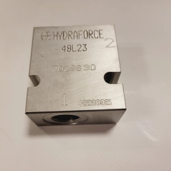 Korpus aluminiowy HydraForce VC08-2 VC08-2B, 1 gniazdo, port 3/8