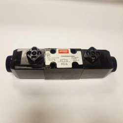 Rozdzielacz hydrauliczny Danfoss DG4V32CMUG760 NG6 suwak E cewka 12VDC wtyczka Hirschmann nr kat. 859212