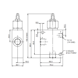 B4378 – korpus stalowy Danfoss, 1, 3/4"
