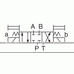 Rozdzielacz hydrauliczny Yuken DSG-01-3C2-D24-N-70 24V DC