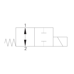 SV4-8-O-0-00 – zawór dwudrogowy Danfoss, normalnie otwarty (NO), C-8-2, nr kat. 02-160765