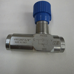 V0582 Oleodinamica Marchesini VRFU 90 G3/8 throttle check valve